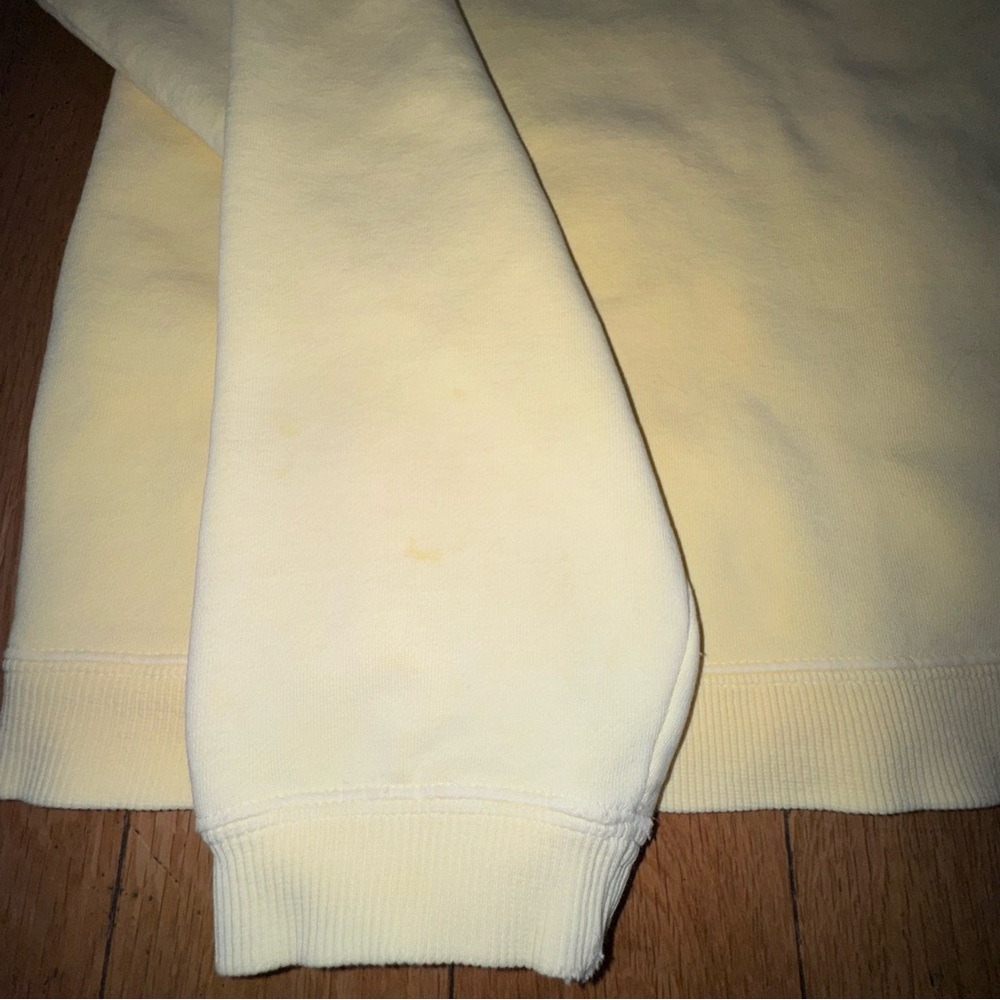 Laguna Beach Zip-Up Hooded Sweatshirt - Pale Yellow - Picture 11 of 11